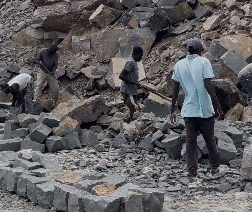 Quarry Stone Cutting